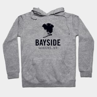 Bayside, Queens - New York (black) Hoodie